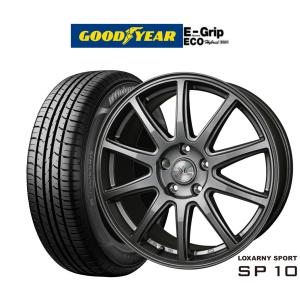 サマータイヤ ホイール4本セット BADX ロクサーニスポーツ SP10 グッドイヤー エフィシエント グリップ エコ EG01 175/65R15｜carport-maluzen