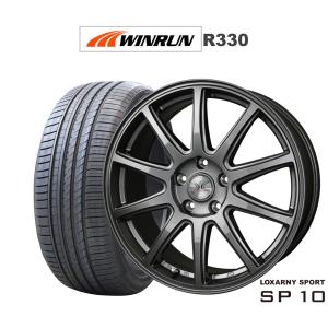 サマータイヤ ホイール4本セット BADX ロクサーニスポーツ SP10 WINRUN ウインラン R330 205/55R16｜carport-maluzen