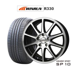 サマータイヤ ホイール4本セット BADX ロクサーニスポーツ SP10 WINRUN ウインラン R330 215/40R18｜carport-maluzen