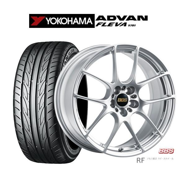 サマータイヤ ホイール4本セット BBS JAPAN RF ヨコハマ ADVAN アドバン フレバ ...