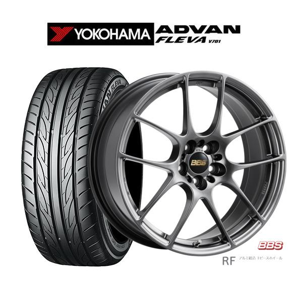 サマータイヤ ホイール4本セット BBS JAPAN RF ヨコハマ ADVAN アドバン フレバ ...