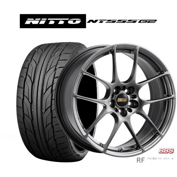 サマータイヤ ホイール4本セット BBS JAPAN RF NITTO NT555 G2  205/...