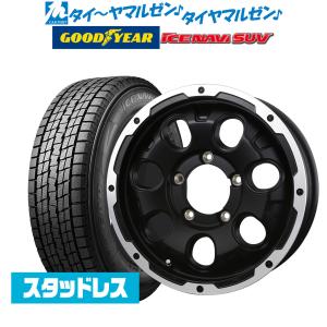 スタッドレスタイヤ ホイール4本セット BADX ロックケリー ROCK KELLY カルデラ(ジムニー) グッドイヤー ICE NAVI アイスナビ SUV  175/80R16
