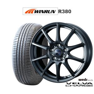 サマータイヤ ホイール4本セット ウェッズ ヴェルヴァ チャージ WINRUN ウインラン R380 195/60R16｜carport-maluzen