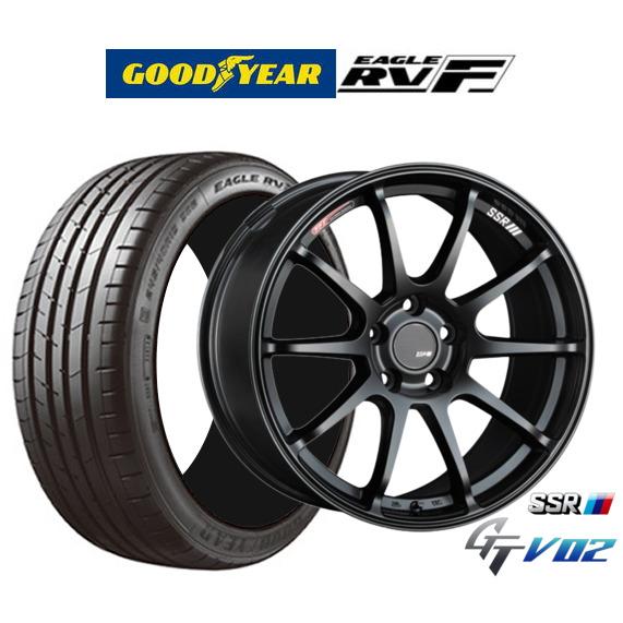 サマータイヤ ホイール4本セット タナベ SSR GT V02 グッドイヤー イーグル RV-F(R...