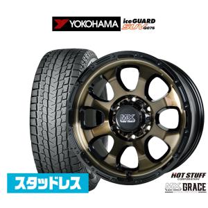 スタッドレス4本セット【265/65R18】タイヤ・ホイールセット　ヨコハマ スタッドレスタイヤ ホイール4本セット BADX D,O,S(DOS) VS-T6