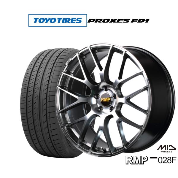 サマータイヤ ホイール4本セット MID RMP 028F トーヨータイヤ プロクセス PROXES...