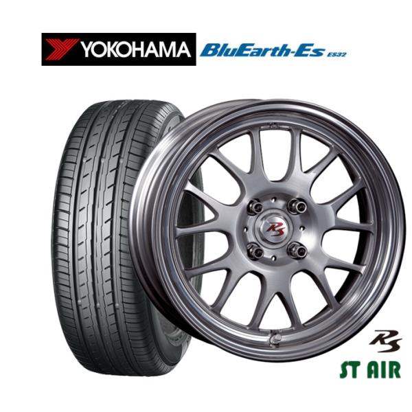 サマータイヤ ホイール4本セット クリムソン RS ST AIR モノブロック ヨコハマ BluEa...