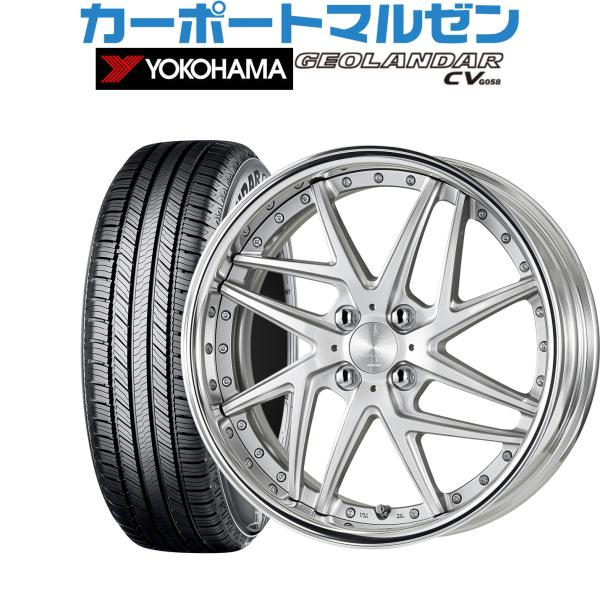 サマータイヤ ホイール4本セット ワーク リザルタード メッシュ2 ヨコハマ GEOLANDAR ジ...