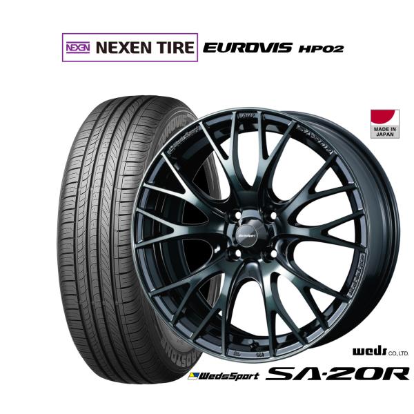 サマータイヤ ホイール4本セット ウェッズ ウェッズスポーツ SA-20R NEXEN ネクセン ロ...