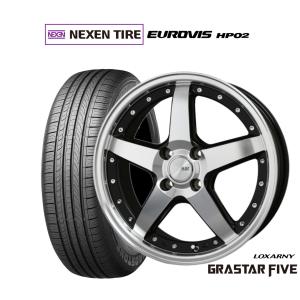 サマータイヤ ホイール4本セット BADX ロクサーニ グラスターファイブ NEXEN ネクセン ロードストーン ユーロビズ HP02 165/60R15｜carport-maluzen