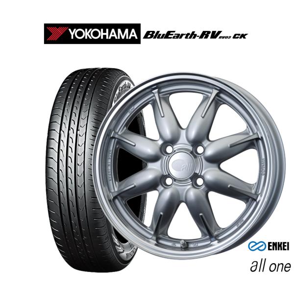 サマータイヤ ホイール4本セット エンケイ all-one(オールワン) ヨコハマ BluEarth...