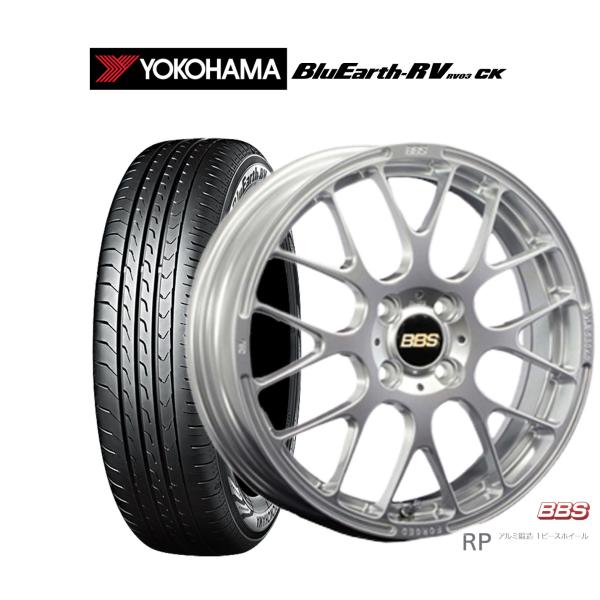 サマータイヤ ホイール4本セット BBS JAPAN RP ヨコハマ BluEarth ブルーアース...