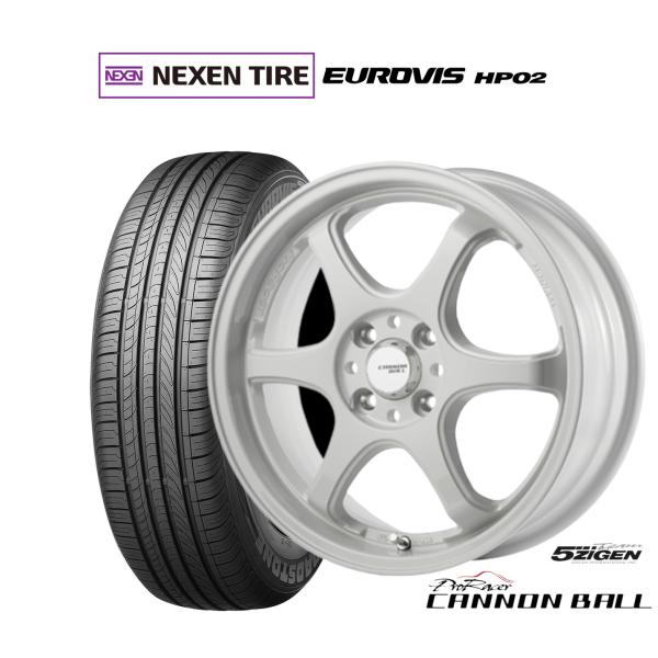 サマータイヤ ホイール4本セット 5ZIGEN ゴジゲン プロレーサー キャノンボール NEXEN ...