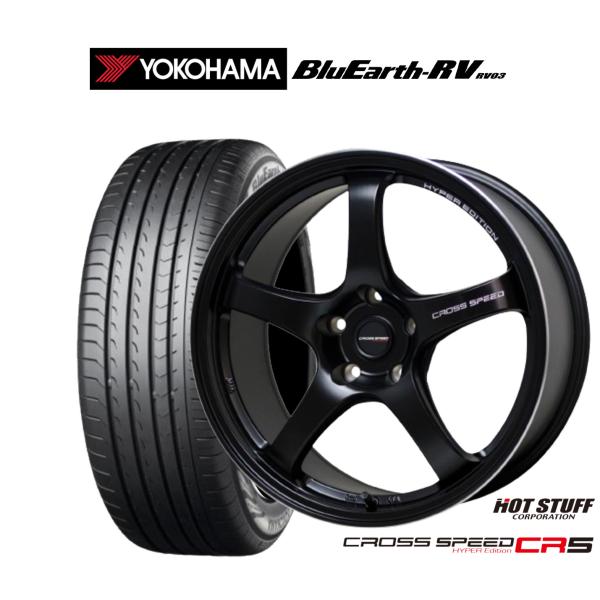 サマータイヤ ホイール4本セット ホットスタッフ クロススピード ハイパーエディション CR5 ヨコ...