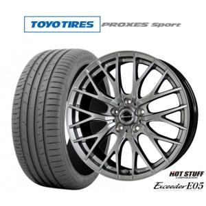 サマータイヤ ホイール4本セット ホットスタッフ エクシーダー E05 トーヨータイヤ プロクセス PROXES スポーツ  205/45R17｜carport-maluzen