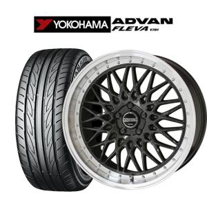 サマータイヤ ホイール4本セット KYOHO シュタイナー FTX ヨコハマ ADVAN アドバン フレバ V701 235/45R19｜carport-maluzen