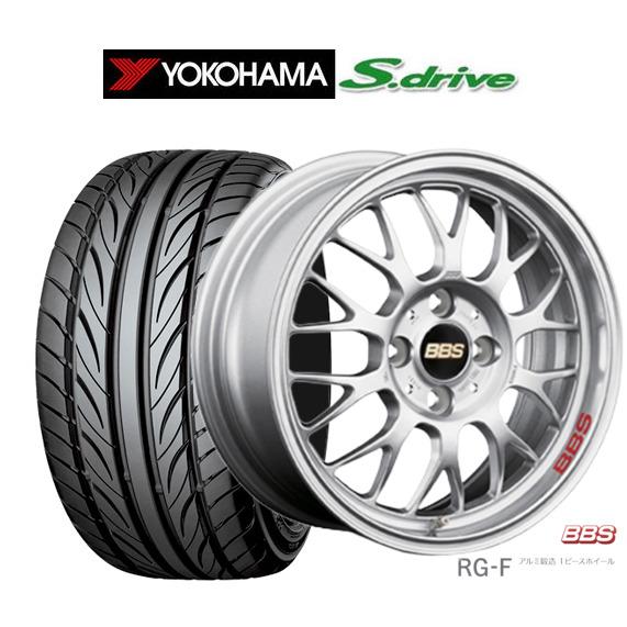 サマータイヤ ホイール4本セット BBS JAPAN RG-F ヨコハマ DNA S.drive ド...