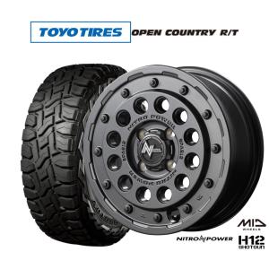 トーヨー　オープンカントリーRT ナイトロパワーH6 17インチ　4本セット マルカサービス オフロードタイヤ ホイール4本セット MID ナイトロ