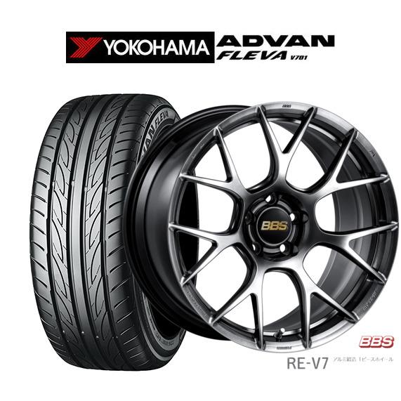 サマータイヤ ホイール4本セット BBS JAPAN RE-V7 ヨコハマ ADVAN アドバン フ...