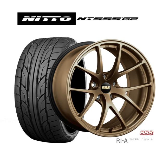 サマータイヤ ホイール4本セット BBS JAPAN RI-A NITTO NT555 G2  21...