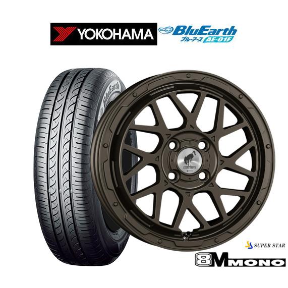 サマータイヤ ホイール4本セット スーパースター ロディオドライブ 8Mモノ ヨコハマ BluEar...