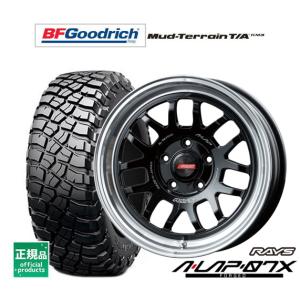 サマータイヤ ホイール4本セット レイズ A・LAP A・LAP-07X グッドリッチ マッドテレーン T/A KM3 255/70R16｜carport-maluzen