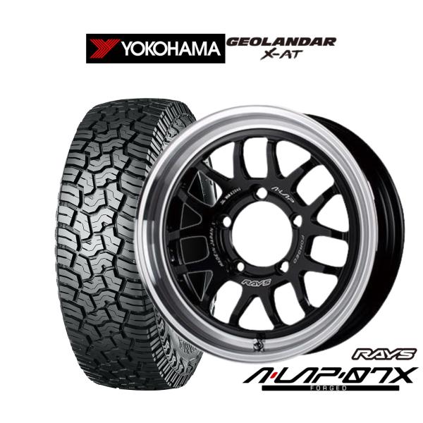 サマータイヤ ホイール4本セット レイズ A・LAP A・LAP-07X ヨコハマ GEOLANDA...