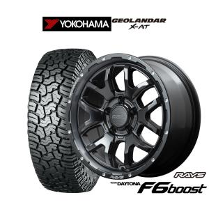 レイズ デイトナ F6ブースト セミグロスブラック 17インチ【265/65R17