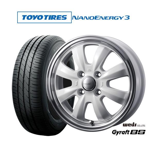 サマータイヤ ホイール4本セット ウェッズ グラフト 8S トーヨータイヤ NANOENERGY ナ...