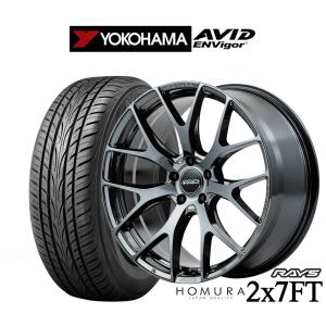 RAYS サマータイヤ ホイール4本セット レイズ HOMURA ホムラ 2×7 FT