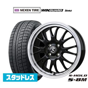 ロクサーニ スタッドレスタイヤ ホイール4本セット BADX バトルシップ