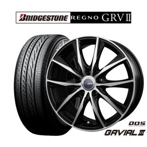 サマータイヤ ホイール4本セット BADX D,O,S(DOS) ガビアルIII ブリヂストン REGNO レグノ GRVII(GRV2) 205/60R16｜carport-maluzen