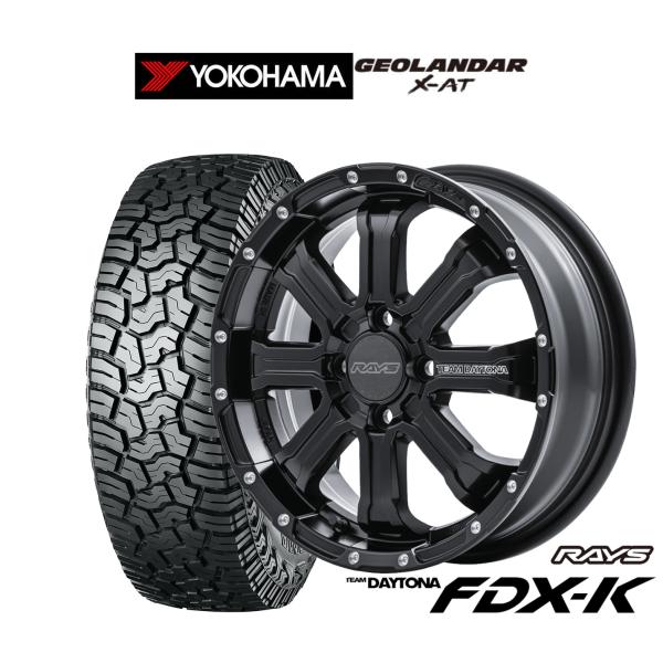 サマータイヤ ホイール4本セット レイズ チームデイトナ FDX-K ヨコハマ GEOLANDAR ...