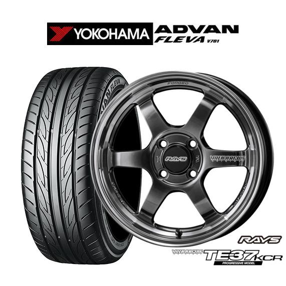 サマータイヤ ホイール4本セット レイズ ボルクレーシング TE37 KCR PROGRESSIVE...