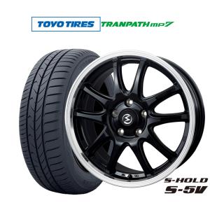 サマータイヤ ホイール4本セット BADX エスホールド S-5V(5穴) トーヨータイヤ トランパス mp7 215/55R17｜carport-maluzen