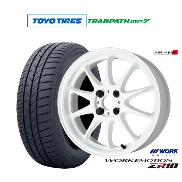 サマータイヤ ホイール4本セット ワーク エモーション ZR10 トーヨータイヤ トランパス TRA...