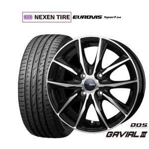 サマータイヤ ホイール4本セット BADX D,O,S(DOS) ガビアルIII NEXEN ネクセン ロードストーン ユーロビズ Sport 04 175/55R15