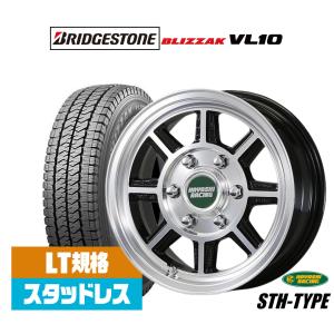BISON(バイソン) BN-03 マットブラック 15インチ【厳選輸入195/80R15