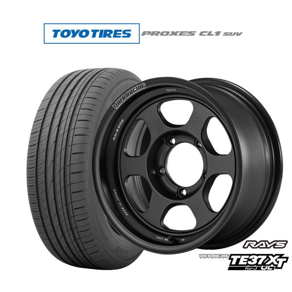 サマータイヤ ホイール4本セット レイズ ボルクレーシング TE37 XT for J UL トーヨ...