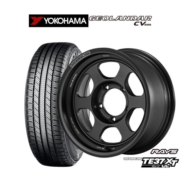 サマータイヤ ホイール4本セット レイズ ボルクレーシング TE37 XT for J UL ヨコハ...