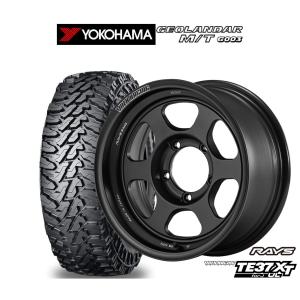 サマータイヤ ホイール4本セット レイズ ボルクレーシング TE37 XT for J UL ヨコハマ GEOLANDAR ジオランダー M/T (G003) 185/85R16｜carport-maluzen