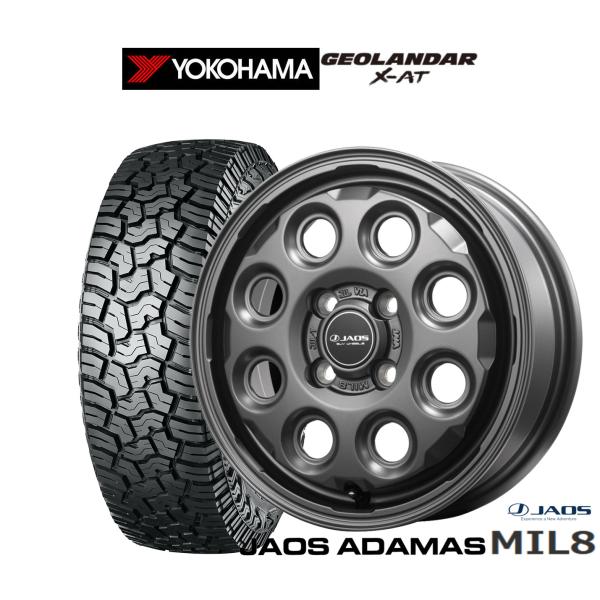 オフロードタイヤ ホイール4本セット JAOS ジャオス アダマス MIL-8 ヨコハマ GEOLA...