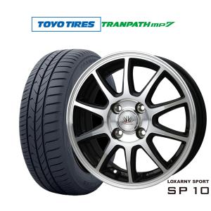 サマータイヤ ホイール4本セット BADX ロクサーニスポーツ SP10 トーヨータイヤ トランパス mp7 165/65R14｜carport-maluzen