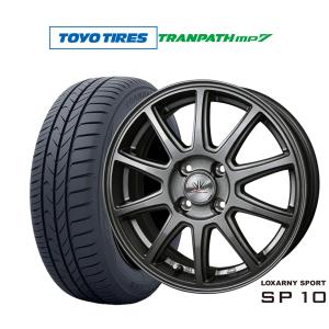 サマータイヤ ホイール4本セット BADX ロクサーニスポーツ SP10 トーヨータイヤ トランパス mp7 165/65R14｜carport-maluzen