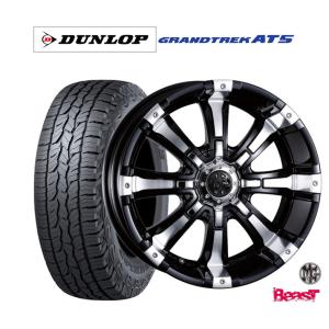 サマータイヤ ホイール4本セット クリムソン MG ビースト ダンロップ グラントレック AT5 225/70R16｜carport-maluzen