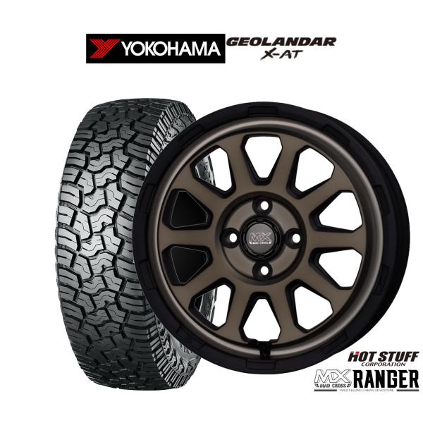 サマータイヤ ホイール4本セット ホットスタッフ マッドクロス レンジャー ヨコハマ GEOLAND...