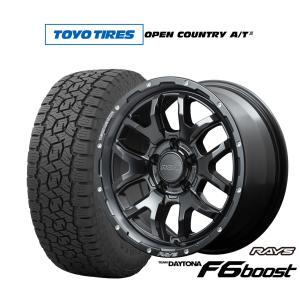 TOYO TIRES OPEN COUNTRY R/T 16インチレイズデイトナ RAYS オフロードタイヤ ホイール4本セット レイズ チームデイトナ F6