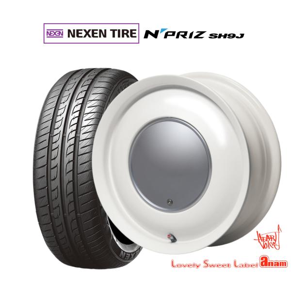 サマータイヤ ホイール4本セット ハートボイス ラブリー スィート レーベル アナム NEXEN ネ...