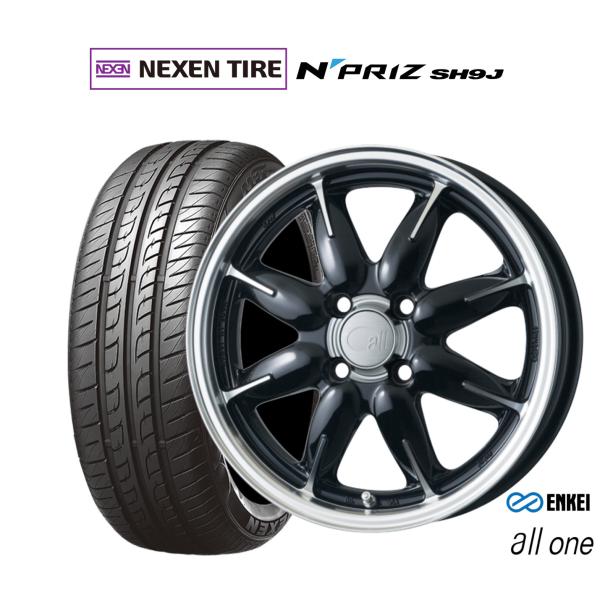 サマータイヤ ホイール4本セット エンケイ all-one(オールワン) NEXEN ネクセン N ...